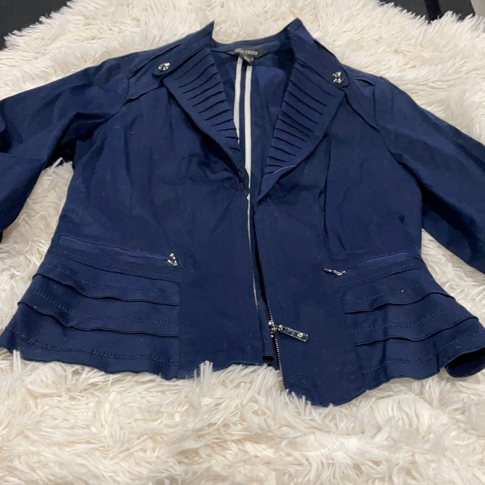 Blue dress jacket